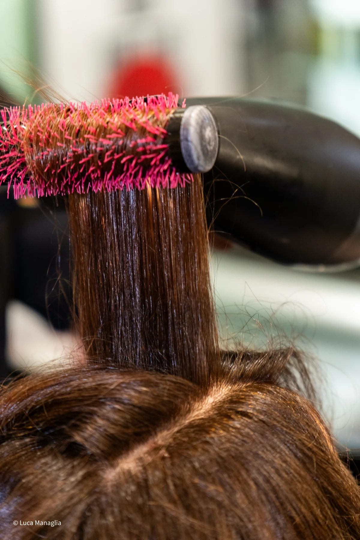 Taglio e piega donna — lavoro in salone — Hairforce Firenze