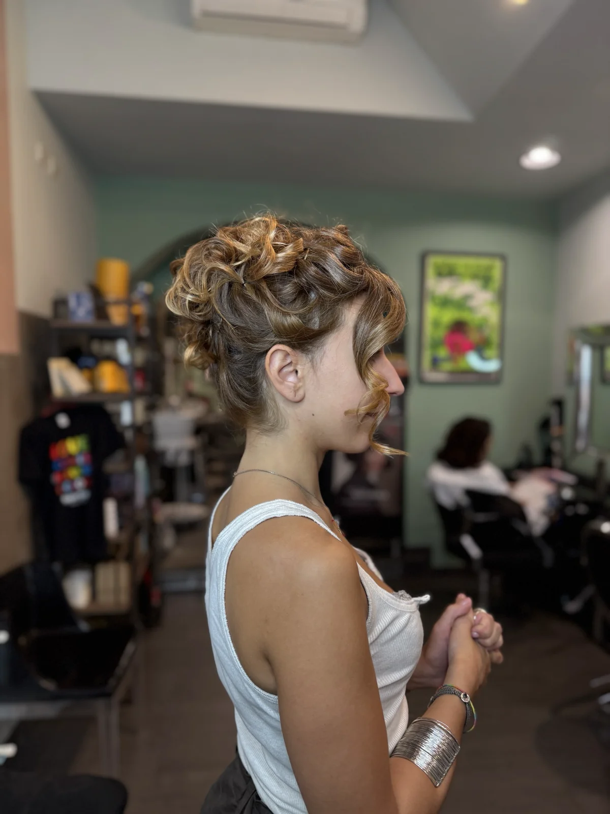 Colore rosso ramato con riflessi — Hairforce Firenze